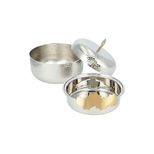 Juego de ollas de cazuela hechas a mano de alta calidad, diseño único, calentador de alimentos de olla caliente de Metal elegante para uso en la cocina, nuevo accesorio para encimera - Product Image 5