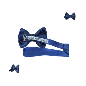 Italiano de alta calidad hecho a mano bebé seda Gianluca Primera Comunión pajarita diseño de patrón bordado - Product Image 1