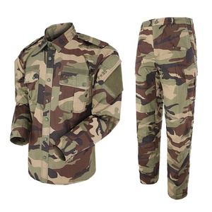 Venta caliente de uniformes de seguridad personalizados, diseño de logotipo personalizado, manga larga, múltiples bolsillos, peso pesado, transpirable, camuflaje, traje de hombre - Product Image 2