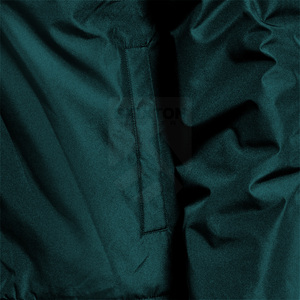 OEM impermeable chaqueta de invierno con capucha para los hombres cortavientos prendas de vestir exteriores con bolsillos con cremallera y marca personalizada - Product Image 5