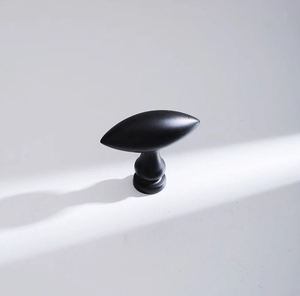 Leaf shape unique brass <b>knob</b> pull cabinet drawer for home <b>dresser</b> door cabinet furniture decorative kitchen wardrobe handle <b>knob</b> - Product Image 6