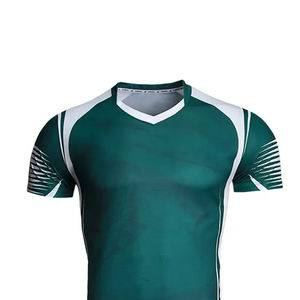 2025 nouveau Design uniforme de volley-ball à manches courtes maillot de volley-ball en Polyester avec short ensemble d'uniformes de volley-ball - Product Image 4