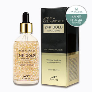 Ampoule de luxe ATTICOS Ampoule en or 24 carats 100ml Produits de soins de la peau coréens Ampoule médicale anti-âge en gros - Product Image 4