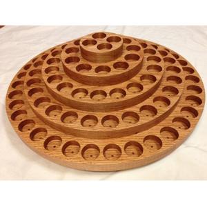 Compact Countertop <b>Wooden</b> Egg <b>Rack</b> With Sturdy Build Perfect For Safe Egg Storage And Decorative Kitchen Addition - Product Image 2