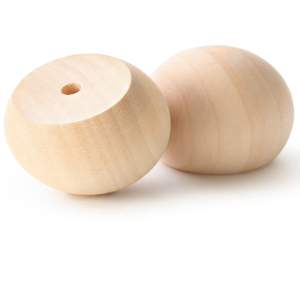 Perillas de madera para armario, perillas de madera para armario, perillas de cajón de armario de madera Natural personalizadas - Product Image 2