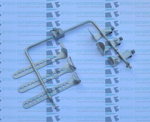 Juego de 8 Piezas de Instrumental Ortopédico para Artroplastia de Hombro Bell-Hawkins, Retractor de Hombro Autoestático - Product Image 2