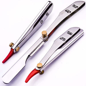 Maquinilla de Afeitar Desechable Profesional de Acero Inoxidable de una Sola Hoja para la Cara, para Barberos y Entusiastas del Afeitado, OEM MOQ 10 Piezas - Product Image 1