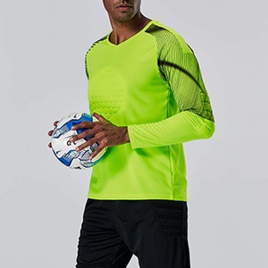 Uniforme respirant flexible de gardien de but de performance de niveau professionnel de confiance uniforme de gardien de but de jeu à haute énergie - Product Image 5