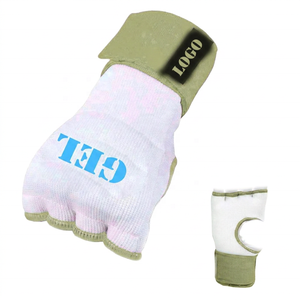 Vendas de boxeo profesionales con relleno de EPE, cierre de gancho y bucle, amortiguación de nudillos, control de humedad, ligeras y antideslizantes. - Product Image 2