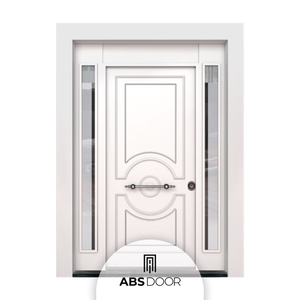 Puerta de Entrada Frontal Aislada Premium ABSDOOR FORTIX para Villas, Control Superior de Calor y Sonido, Diseño Elegante, Durabilidad, Comercio con Turquía - Product Image 1