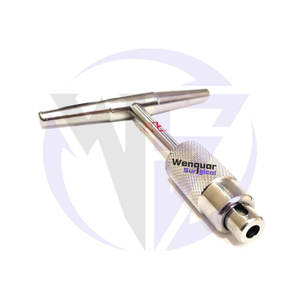 Instrumento quirúrgico veterinario, Mango en T de acoplamiento rápido para procedimientos de implantes ortopédicos, herramienta de acero inoxidable de alta calidad - Product Image 2
