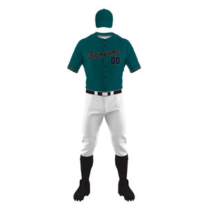 Training Match Custom Sublimated <b>Baseball</b> Uniform <b>Set</b> High Quality Quick Dry Anti-Bacterial Breathable Unisex Adult Sportswear - Product Image 1