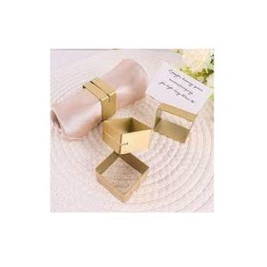 Rond de serviette plaqué or pour hôtels maison Vaisselle Rond de serviette en or Porte-anneaux de serviette Design antique Meilleure vente Rond de serviette Hot Seller - Product Image 4