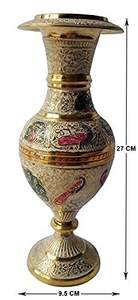 Florero moderno de acero inoxidable hecho a mano, perfectamente soldado para la prevención de fugas para arreglos florales frescos - Product Image 4