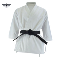 Ensemble d'arts martiaux de karaté sur mesure OEM de haute qualité 100% coton léger respirant avec broderie pour hommes
