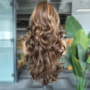 Perruque droite avec frange, cheveux humains brésiliens Remy, base en soie, densité 130%-150%, 100% cheveux humains pour femmes noires - Product Image 6