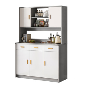 Aparador de Madera Ecológico Resistente al Fuego, Mueble para Té, Mueble para Vino, Mueble de Cocina Moderno y Sencillo, Muebles de Cocina Clásicos - Product Image 2