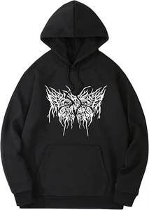 Sudadera con Capucha Unisex de Alta Calidad en Poliéster/Algodón, Sudadera con Bordado Creativo y Estampado para Hombre, Invierno 2025, Color Personalizado - Product Image 6