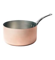 Casserole en acier inoxydable authentique utilisée par les chefs cuisiniers pour les recettes sensibles à la chaleur, résultats de qualité supérieure, préparations traditionnelles