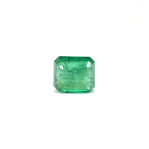 Émeraude zambienne facettée de 3,05 carats, pierre brute, formes variées (cœur, poire, ovale), vert émeraude naturel, 8 mm, diamant fin, diamant de laboratoire - Product Image 2