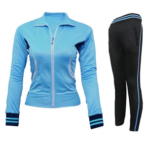 Survêtements pour femmes Distress, fermeture éclair intégrale, vêtements d'hiver, qualité supérieure, ensemble 2 pièces, respirant, logo personnalisé - Product Image 4