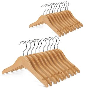 Colgador de ropa de madera de alta resistencia para armario, baño, sala de estar, para abrigo, pantalón, traje, percha para camisa - Product Image 5