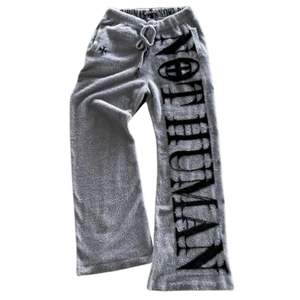 Pantalones de chándal de lana de algodón de alta calidad unisex, personalizados, de talla grande, estilo informal de invierno, transpirables, con parte delantera plana para hombres y mujeres - Product Image 4