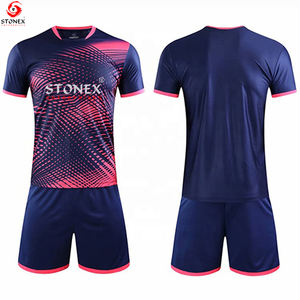 เสื้อฟุตบอลแบบสั่งทำชุดยูนิฟอร์มพิมพ์โลโก้ได้ตามต้องการ - Product Image 3