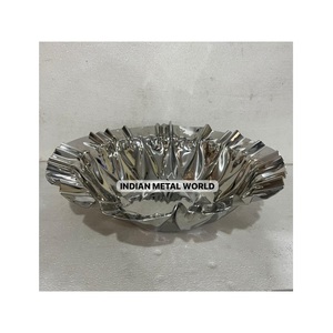 Dernier bol de service en chocolat argenterie Sweet Desert Display Home Vaisselle Bol à chocolat Porte-bonbons par Indian Metal World - Product Image 5