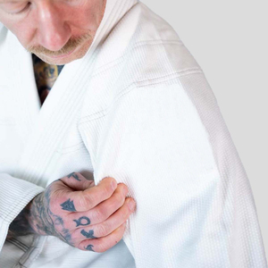 Durable Customizable BJJ Gi Jiu Jitsu Kimono Martial Arts Cotton Pearl <b>Weave</b> Breathable Reinforced Professional Training Gym - Product Image 4