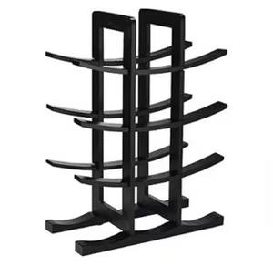 Soporte de vino de metal con encanto rústico estante de inspiración vintage ideal para cocinas caseras restaurantes y bares disponibles a precios al por mayor - Product Image 5