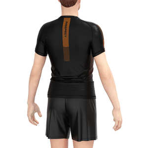 Factory Direct Men's <b>Compression</b> <b>Shirt</b> Custom Logo Terry Custom Logo Available - Product Image 6