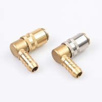 Connecteurs rapides en cuivre pour moule BAITO Mold Coolant Quick Mate Series, modèle BT, à passage direct