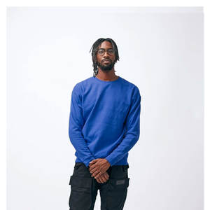 Tultex เสื้อสเวตเตอร์คอกลมขนแกะ340ยูนิเซ็กส์, เสื้อสเวตเชิ้ตคอกลมมีฮู้ดเสื้อสเวตเชิ้ตขนแกะเปิดไหล่ - Product Image 5