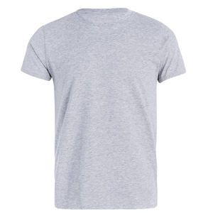 Vente en gros 100% coton T-Shirt pour homme imprimé personnalisé sérigraphie à l'acide motif solide 220 grammes poids formel uni blanc - Product Image 1