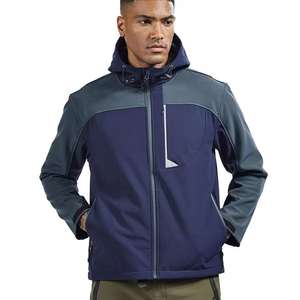 Chaqueta de calentamiento de fútbol para hombre de alta calidad chaqueta cortavientos de entrenamiento de fútbol impermeable Softshell con transpirabilidad Superior - Product Image 4