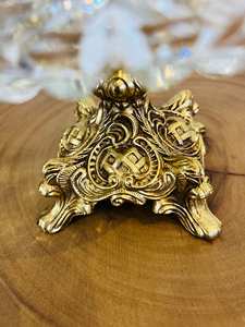 Cuencos de vidrio recién llegados con base de metal y cuencos hechos a mano de estilo de lujo chapados en oro para usos de Decoración de mesa - Product Image 4