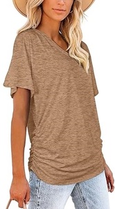 เสื้อยืดคอกลมผู้ชายผ้าอ็อกซ์ฟอร์ดคุณภาพสูง ปี 2026 ทรงปกติ สกรีนโลโก้ได้ ระบายอากาศดี เป็นมิตรกับสิ่งแวดล้อม ผ้าฝ้าย 100% เสื้อยืดเปล่า - Product Image 2