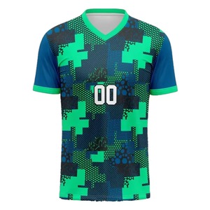 Camiseta de Fútbol de Alta Calidad a Precio Accesible, 100% Poliéster, Uniforme de Fútbol Personalizado para Club, Camiseta de Fútbol de Liga en Venta - Product Image 1
