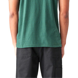 เสื้อยืดลำลองน้ำหนักเบา ผ้าฝ้าย 100% สำหรับผู้ชาย สกรีนลายกราฟิกตามสั่ง ออกแบบเอง ย้อมสีพื้น - Product Image 6