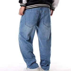 กางเกงยีนส์ผู้ชายกางเกงยีนส์เข้ารูปพอดีตัวกางเกงยีนส์สกินนี่แบบลำลองขาดมีสไตล์ทนทานขายส่งจำนวนมาก - Product Image 2