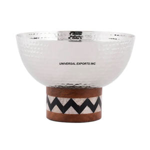 Cuenco de chocolate martillado negro y dorado Calidad Premium Hecho a mano Venta al por mayor Cuenco de chocolate nuevo de lujo - Product Image 3