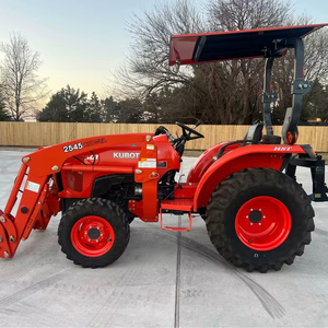 Mini Tractor Kubota L2501D con Cargador Frontal y Retroexcavadora |   Tractor Agrícola Compacto 4x4 de 25 HP |   Vehículo Utilitario Multifuncional - Product Image 1
