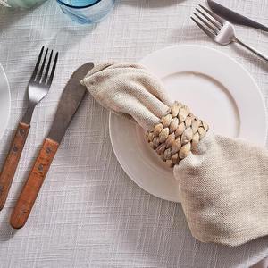 Modern Bamboo Eco-Friendly Napkin Rings Fashionable Polished Customizable Design Wedding <b>Birthday</b> <b>Table</b> Decor Top Selling - Product Image 6