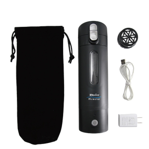 Botella de Agua Ionizadora de Titanio con Generador de Hidrógeno Buder HI-TA13, 350 ml, Concentración de Hidrógeno de 0.8-1.0 PPM, para el Hogar y el Automóvil - Product Image 4