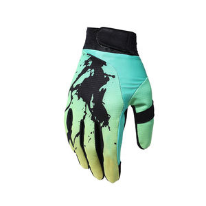 Gants de vélo d'été en cuir respirant et antidérapants pour hommes, pour les sports d'extérieur et la moto. - Product Image 3
