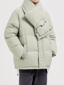 Chaqueta de bombardero de cuero de alta calidad para hombre, chaqueta universitaria con logotipo personalizado de fabricante OEM, bordado de alta calidad de Letterman de invierno - Product Image 4