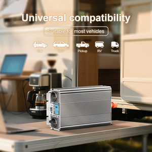 Convertisseur d'ondes sinusoïdales pures 4000W 12V 24V vers 220V |   Convertisseur d'alimentation DC/AC pour systèmes solaires hors réseau, camping-cars, camions, et systèmes de secours domestiques - Product Image 5