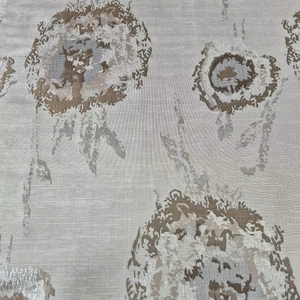 Tela Jacquard de brillo ultra suave turco 100% poliéster transpirable brocado de lujo metálico PK-1665 COL 3 prendas especiales Abaya - Product Image 1