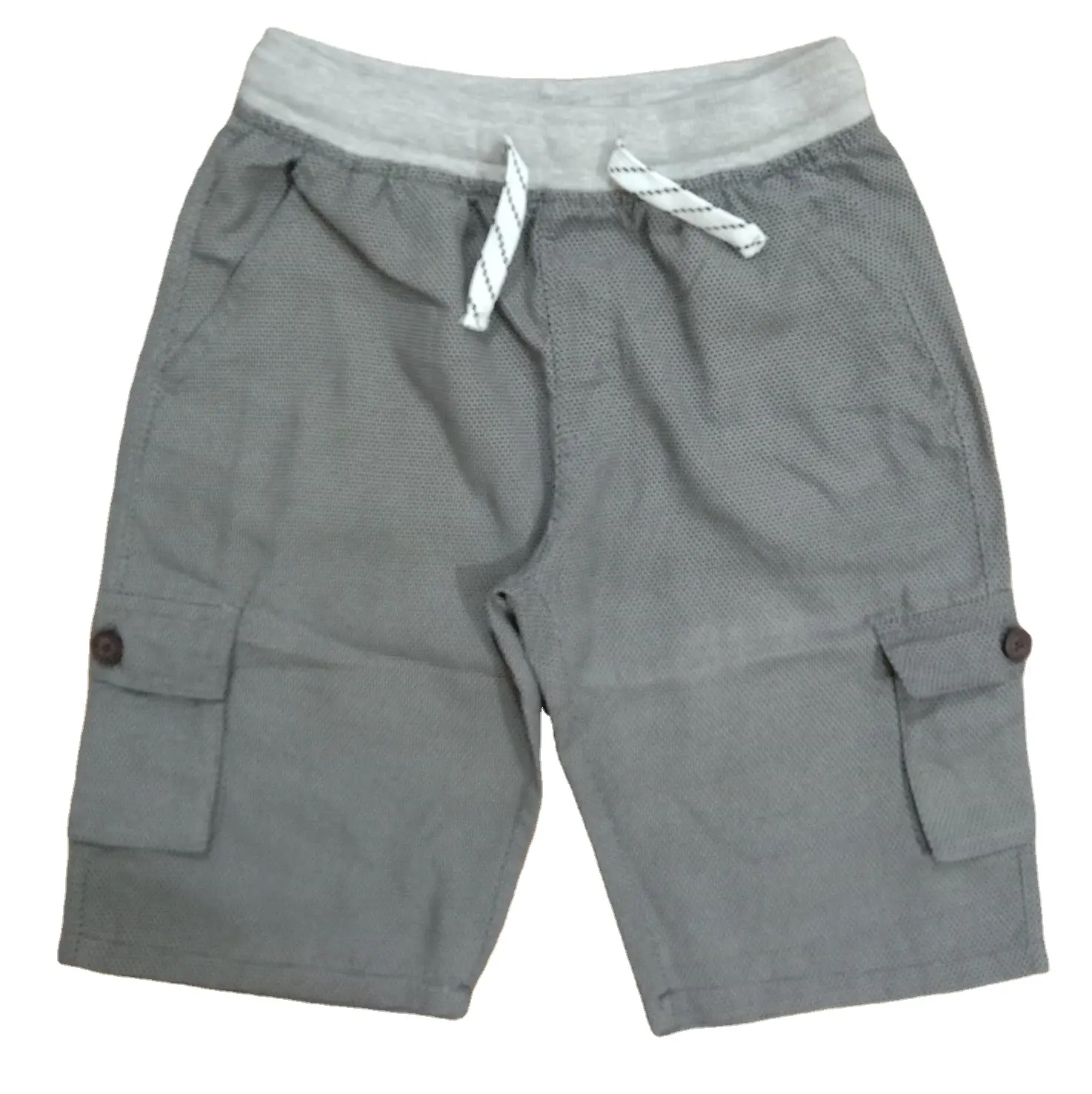 Bermuda 100% coton éponge pour enfants nouvelle mode de haute qualité Logo personnalisé conception d'impression unique prix pas cher Shorts pour garçons
